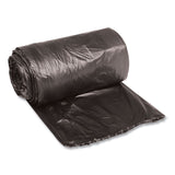 Low-Density Waste Can Liners, 16 gal, 0.35 mil, 24  x 32 , Black, Perforated Roll, 50 Bags/Roll, 10 Rolls/Carton