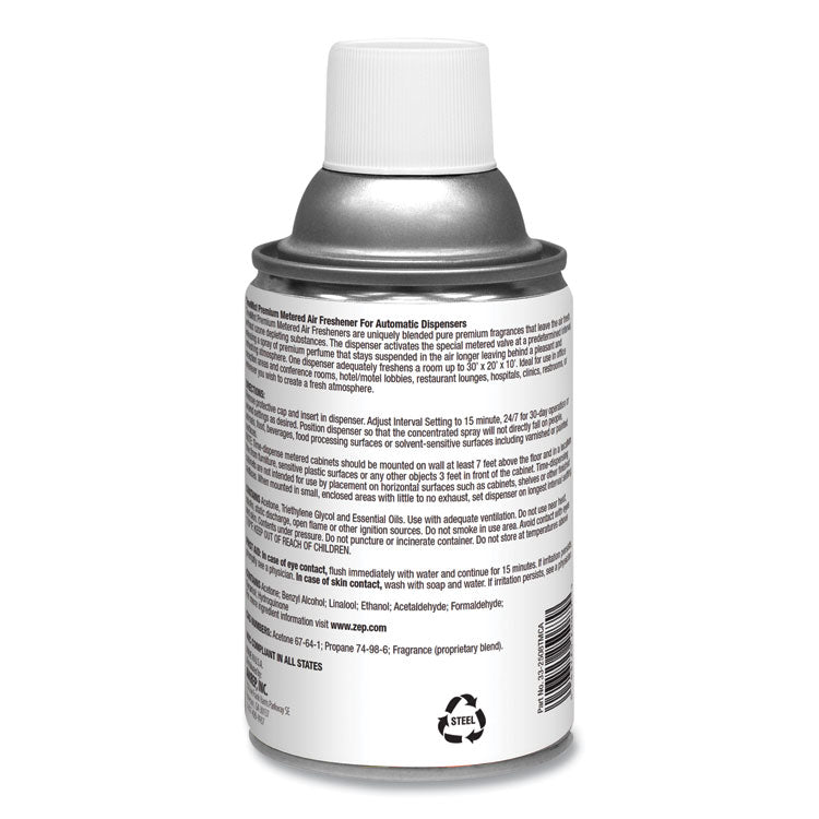 Premium Metered Air Freshener Refill, Country Garden, 6.6 oz Aerosol Spray, 12/Carton