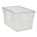 Food/Tote Boxes, 21.5 gal, 26 x 18 x 15, Clear, Plastic