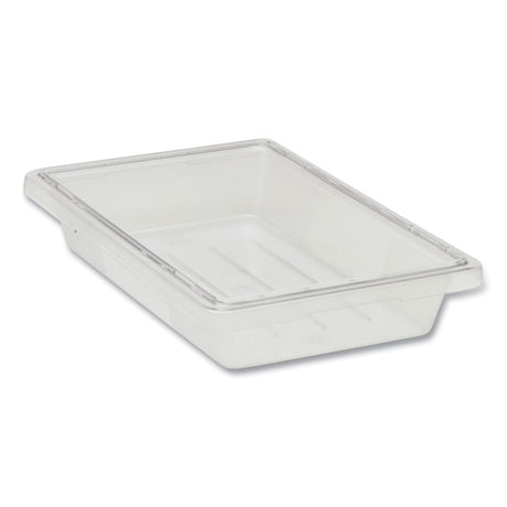 Food/Tote Boxes, 5 gal, 12 x 18 x 9, Clear, Plastic