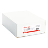 Double Window Business Envelope, #8 5/8, Commercial Flap, Gummed Closure, 3.63 x 8.63, White, 500/Box