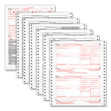 W-2 Tax Forms for Dot Matrix Printers, Fiscal Year: 2023, Six-Part Carbonless, 5.5 x 8.5, 2 Forms/Sheet, 24 Forms Total