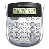 TI-1795SV Minidesk Calculator, 8-Digit LCD