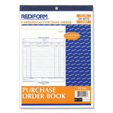 Purchase Order Book, 17 Lines, Two-Part Carbonless, 8.5 x 11, 50 Forms Total