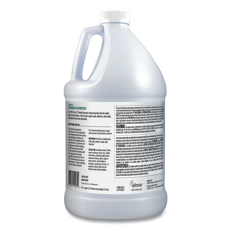 Tarnish Remover, 1 gal Bottle, 4/Carton