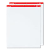 Easel Pads/Flip Charts, Unruled, 27 x 34, White, 50 Sheets, 2/Carton