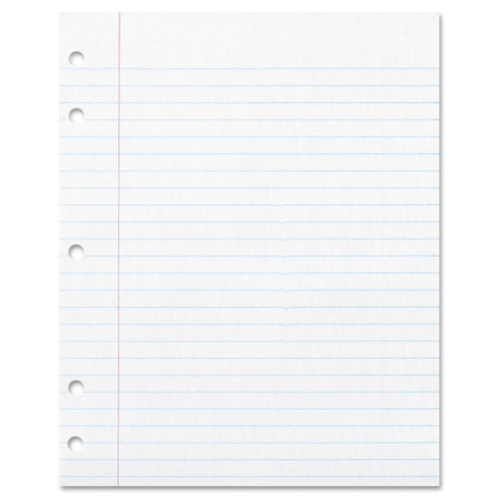 Ecology Filler Paper, 3-Hole, 8 x 10.5, Wide/Legal Rule, 150/Pack