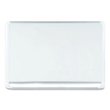 Gold Ultra Magnetic Dry Erase Boards, 36 x 24, White Surface, White Aluminum Frame
