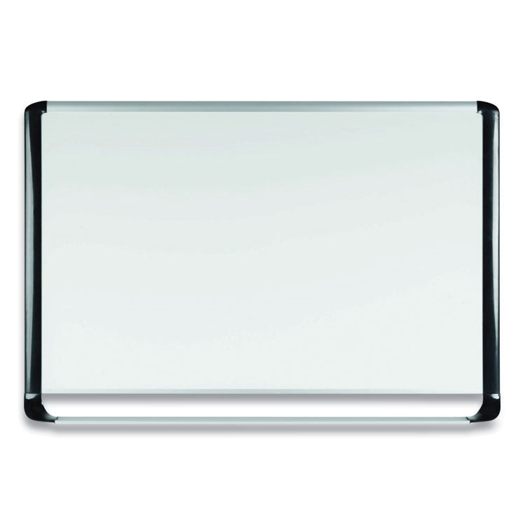 Gold Ultra Magnetic Dry Erase Boards, 72 x 48, White Surface, Black Aluminum Frame