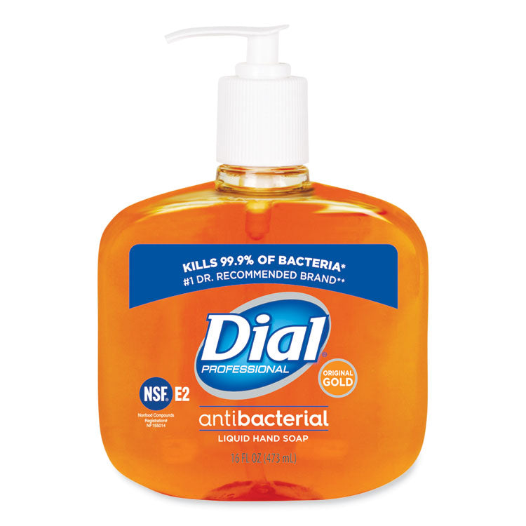 Gold Antibacterial Liquid Hand Soap, Floral, 16 oz Pump