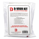 D vour Clean-up Kit, Powder, All Inclusive Kit, 6/Carton