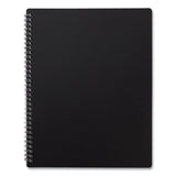 Weekly Teacher Planner, Two-Page Spread (Nine Classes), 11 x 8.5, Black Cover