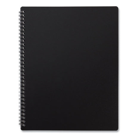 Weekly Teacher Planner, Two-Page Spread (Nine Classes), 11 x 8.5, Black Cover