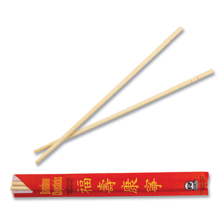 Chopsticks, Bamboo, 9", Natural, 1000/Carton