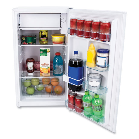 3.3 Cu.Ft Refrigerator with Chiller Compartment, White