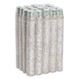 PerfecTouch Paper Hot Cups, 12 oz, Coffee Haze Design, Individually Wrapped, 1,000/Carton