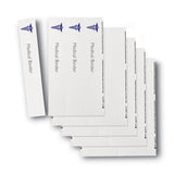 Binder Spine Inserts, 2" Spine Width, 4 Inserts/Sheet, 5 Sheets/Pack