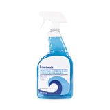 Industrial Strength Glass Cleaner with Ammonia, 32 oz Trigger Spray Bottle