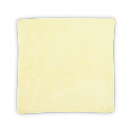 Microfiber Cleaning Cloths, 16 x 16, Yellow, 24/Pack