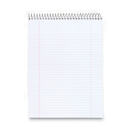 Stiff-Back Wire Bound Notepad, Medium/College Rule, Navy Cover, 70 White 8.5 x 11.5 Sheets