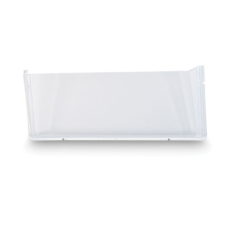 Unbreakable DocuPocket Wall File, Legal Size, 17.5"  x 3" x 6.5", Clear
