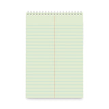 Steno Pads, Gregg Rule, Red Cover, 80 Green-Tint 6 x 9 Sheets, 6/Pack
