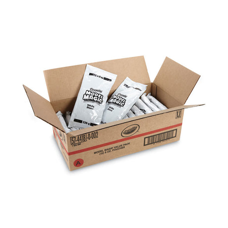 Model Magic Modeling Compound, 8 oz Packs, 12 Packs, White, 6 lbs