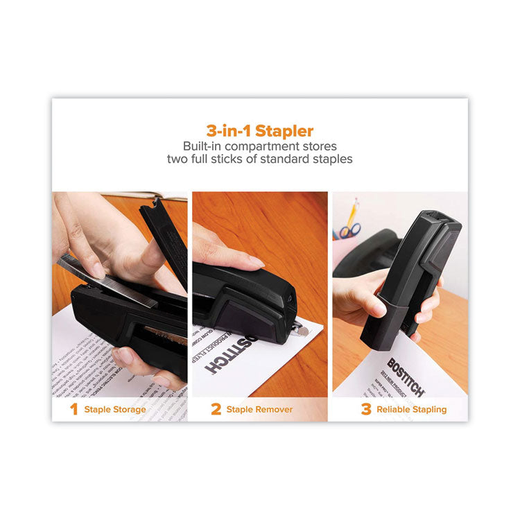 Epic Stapler, 25-Sheet Capacity, Black