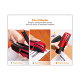 Epic Stapler, 25-Sheet Capacity, Red