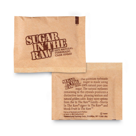 Sugar Packets, 0.2 oz Packets, 200 Packets/Box, 2 Boxes/Carton