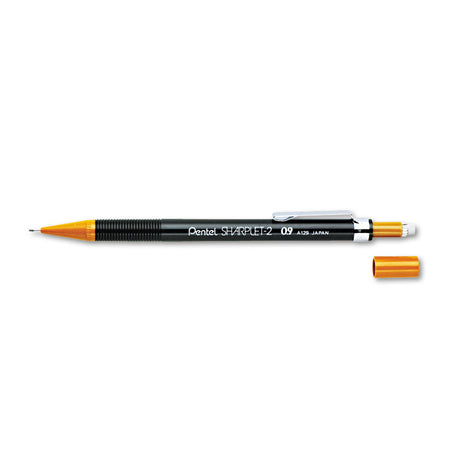 Sharplet-2 Mechanical Pencil, 0.9 mm, HB (#2), Black Lead, Brown Barrel