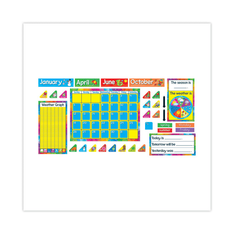 Year Around Calendar Bulletin Board Set, 22" x 17"