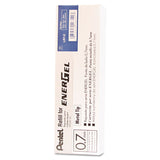 Refill for Pentel EnerGel Retractable Liquid Gel Pens, Medium Conical Tip, Blue Ink