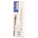 Refill for Pentel EnerGel Retractable Liquid Gel Pens, Medium Needle Tip, Blue Ink