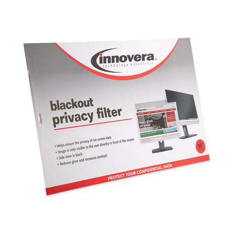 Blackout Privacy Filter for 30  Widescreen Flat Panel Monitor, 16:10 Aspect Ratio