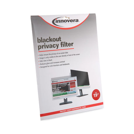 Blackout Privacy Filter for 19  Flat Panel Monitor