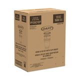 Clear PET Grab n Go Kit Combo with Insert, 12 oz, Clear, 500/Carton