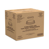 Dome Covers fit 10  Disposable Plates, Clear, Plastic, 500/Carton