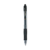 G2 Premium Gel Pen, Retractable, Fine 0.7 mm, Black Ink, Smoke/Black Barrel, 2/Pack