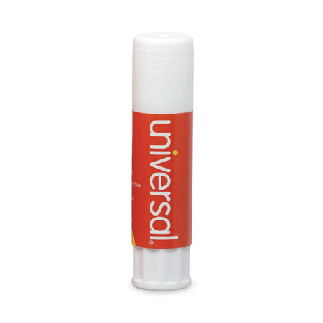 Glue Stick, 0.28 oz, Applies and Dries Clear, 12/Pack
