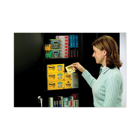 Original Pads in Canary Yellow, Cabinet Pack, 3" x 3", 90 Sheets/Pad, 18 Pads/Pack