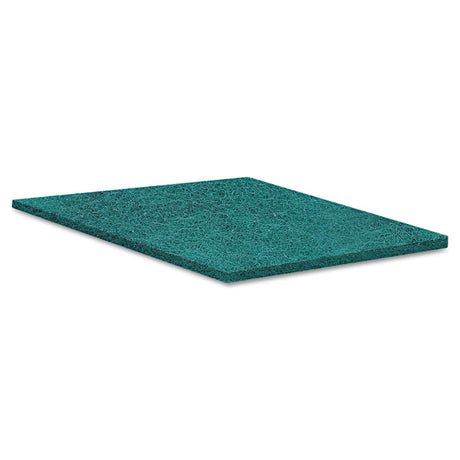 Medium Duty Scour Pad,  6 x 9, Green, 20/Carton