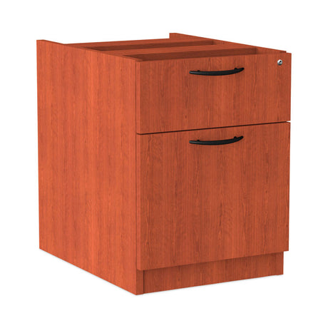 Alera Valencia Series Hanging Pedestal File, Left/Right, 2-Drawer: Box/File, Legal/Letter, Cherry, 15.63 x 20.5 x 19.25