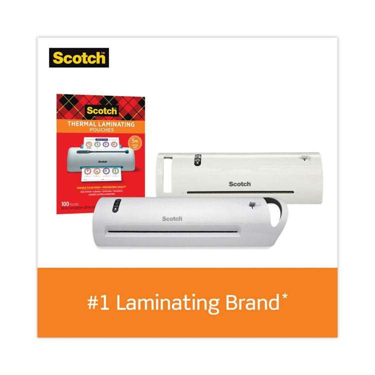 Laminating Pouches, 3 mil, 9" x 11.5", Gloss Clear, 50/Pack