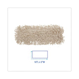 Mop Head, Dust, Cotton, 18 x 3, White