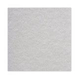 Light Duty Scour Pad, White, 6 x 9, White, 20/Carton