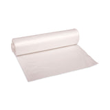 High-Density Can Liners, 45 gal, 13 mic, 40  x 46 , Natural, Perforated Roll, 25 Bags/Roll, 10 Rolls/Carton