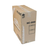 Newspring VERSAtainer Microwavable Containers, 8.8 x 6 x 2.5, White/Clear, Base/Lid Combo, 150/Carton