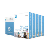 Office20 Paper, 92 Bright, 20 lb Bond Weight, 8.5 x 11, White, 500 Sheets/Ream, 5 Reams/Carton