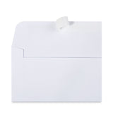 Peel Seal Strip Business Envelope, #6 3/4, Square Flap, Self-Adhesive Closure, 3.63 x 6.5, White, 100/Box